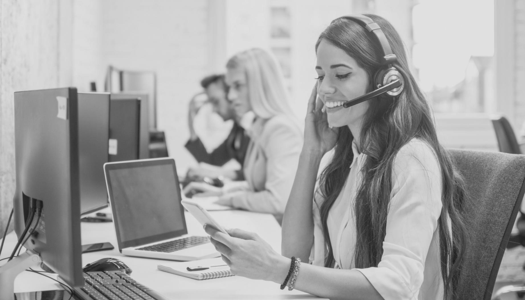 Student analyzing keyword research data